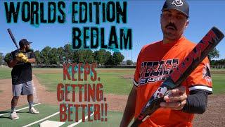 Hitting the 2025 Worlds Edition 1-Piece Bedlam | USSSA Slowpitch Bat Review