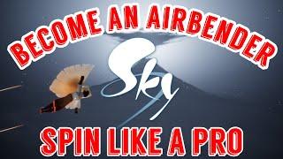 How to Spin in Air  and Fly Like a Pro  | NOOB GUIDE (Sky: Children of the Light) | Thy Sky Guy