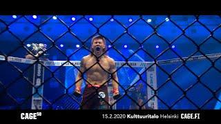 CAGE 50 MMA 15.2.2020 HELSINKI