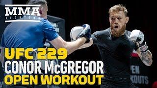 Conor McGregor UFC 229 Open Workout (Complete) - MMA Fighting