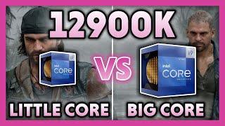 12900K VS Itself?! | Intel Core i9 12900k big Cores VS LITTLE Cores Benchmark