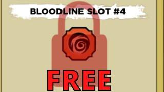 Free Bloodline Slot Glitch In Shindo Life ( Op )