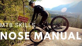 The secret to do a Stoppie or Nose Manual on a Mountain Bike