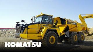 Komatsu articulated dump truck HM400-3R