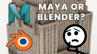 Maya vs Blender - Pros and Cons, Industry Standard, and more