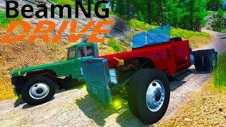 Rat Rod Semi truck and Down Hill Domination: BeamNG Drive