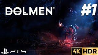 Dolmen Walkthrough Gameplay Part 1 | PS5, PS4 | 4K HDR (PROLOGUE)