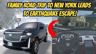 Greenville, Wisc Roblox l Realistic Family Road Trip Vacation EARTHQUAKE ESCAPE Roleplay