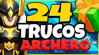 Los 24  MEJORES TRUCOS para ARCHERO 2021!  Parte 1