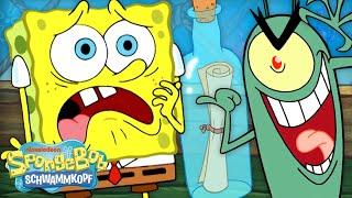 SpongeBob | 60 MINUTEN, in denen Plankton FAST die Krabbenburgerformel stehlen kann!  | Schwammkopf