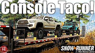 SnowRunner: The TACO is ON CONSOLES!! Realistic Adventure Xbox Series X Gameplay!