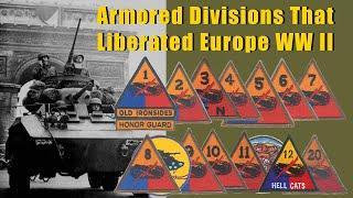 The 16 Armored Division Patches and SSI of the US Army that Liberated Europe in World War II.