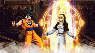 "Repent of your sins!", she said. DBS vs KOF MUGEN Blizzard Goku vs Cal-SP