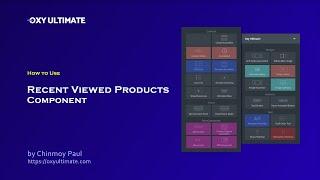 Recent Viewed Products Component