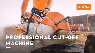 TS 800 STIHL Cutquik® Cut-off Machine Cutting Stone | STIHL