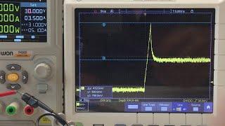 OWON P4305 Lab Power Supply Review (7): Switch On Transients Revisited