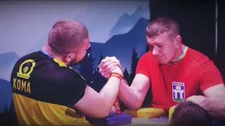 OLEG ZHOKH RIGHT HAND / UKRAINE CUP 2024 / ARMWRESTLING