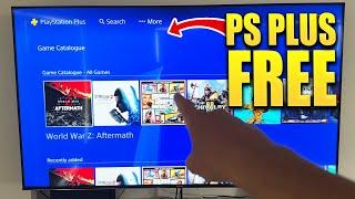 How to GET FREE PS Plus *LEGIT* PS5/PS4 Method Free Playstation Plus 12 Months