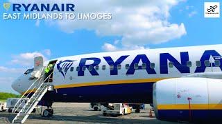 TRIP REPORT RYANAIR 737-800 East Midlands (EMA) to Limoges (LIG)
