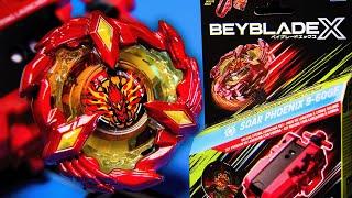 THE BEST! Soar Phoenix Deluxe String Launcher Set UNBOXING + BATTLES! || Beyblade X