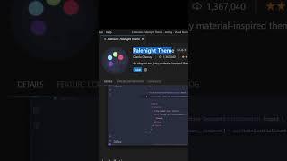 cool vscode extension   | vscode theme