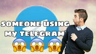How to terminate all active sessions on Telegram