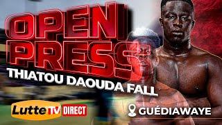 Direct - Open Press de Thiatou Daouda Fall pour son combat contre Amanekh...