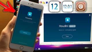 Houdini 12   Finally iOS 12 0 1 Testing Jailbreak1080P 60FPS