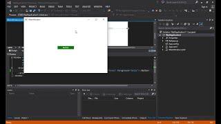 How to Create Button in C# | WPF C# Button Click Event | WPF C# Button Color | WPF C# Button Making