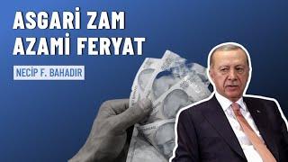 Asgari zam, azami feryat! | Necip F. Bahadır