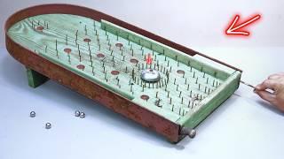 1935s Wood Pinball Game Restoration - Why Did People Stop Playing These?