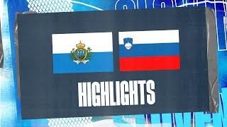 San Marino - Slovenija | Kvalifikacije #EURO2024 | Highlights