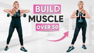 Full Body Dumbbell Workout for Women 50+ – Build Muscle in 30 Minutes!