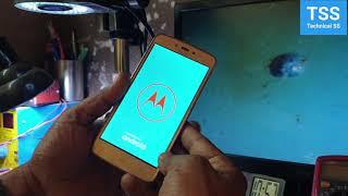 Moto C Plus Logo Hang & Power IC Solution.