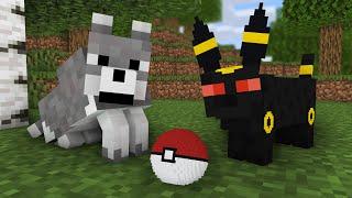 Wolf Life: ANIMALS TO POKEMON UMBREON - Minecraft Animation