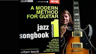 JSC Book Demo: LARRY BAIONE - "A Modern Method For Guitar - Jazz Songbook Volume 1", Berklee Press