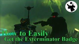 How to Easily Get the Exterminator Badge [Isle 9 Roblox]