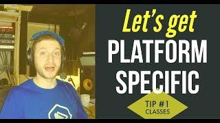 Platform Specific Classes in NativeScript