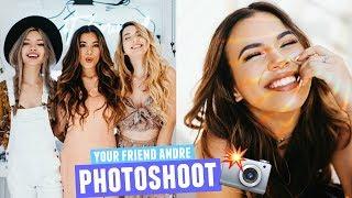 What It's Like To Have A PHOTOSHOOT With YourFriendAndre, Tiffany Ma, and Mia Stammer