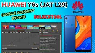 HUAWEI Y6s (JAT L29) FRP/GOOGLE ACCOUNT BYPASS WITH UNLOCKTOOL