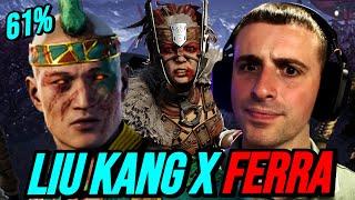 THIS 61% LIU KANG COMBO IS OP!: MORTAL KOMBAT 1! (LIU KANG X FERRA GAMEPLAY)