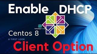 INSTALL AND CONFIGURE DHCP SERVER IN CENTOS8