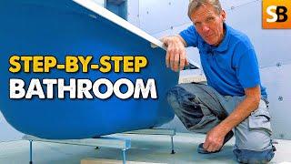 Step-by-Step Guide For Installing a Bathroom