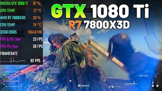 GTX 1080 Ti + RYZEN 7 7800X3D | Call of Duty: Warzone 3 | 1080p