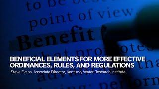 Beneficial Elements For More Effective Ordinances Rules and Regulations