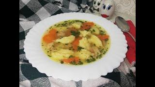 pileća supa sa povrćem i knedlama od griza  / okrepljuje i telo i dušu - Kuhinja Sunčane Staze