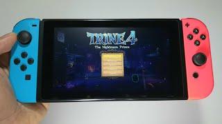 Trine 4: The Nightmare Prince Nintendo Switch handheld gameplay | Part 1