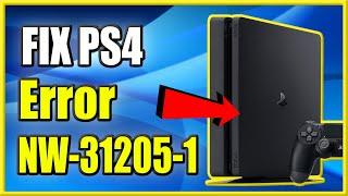 How to FIX PS4 Error Code NW-31205-1 Unstable or Weak Connection (Best Method!)