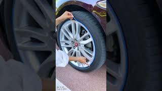 Automobile Car Auto Wheel Rim Protectors Rings Alloy Gators Guard#shorts