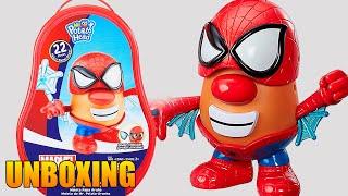 Patata Gigante de Spiderman - Señor cara de papa Hombre araña | Unboxing